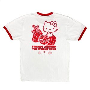 Hello Kitty Friends Around the World Tour Tshirt